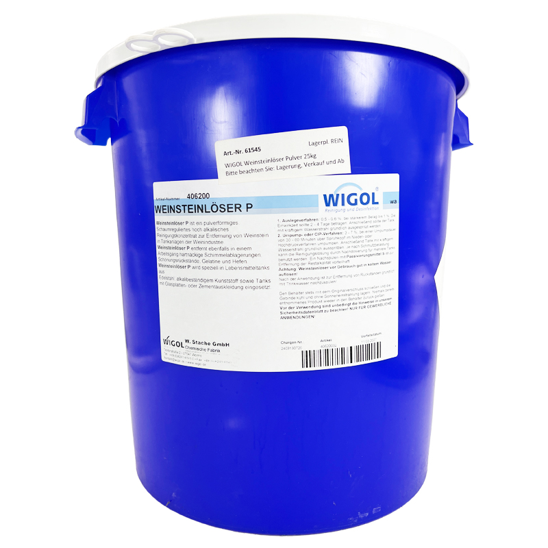 Weinsteinlöser | Pulver | 25Kg