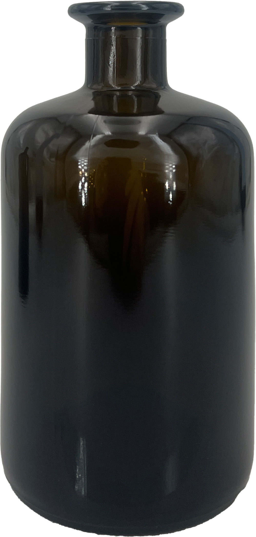 Apothekerflasche | 500ml | braun | Korkmündung | 18,5mm | OHNE Verschluss