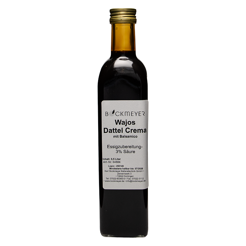 500ml Dattel Crema 3% Säure