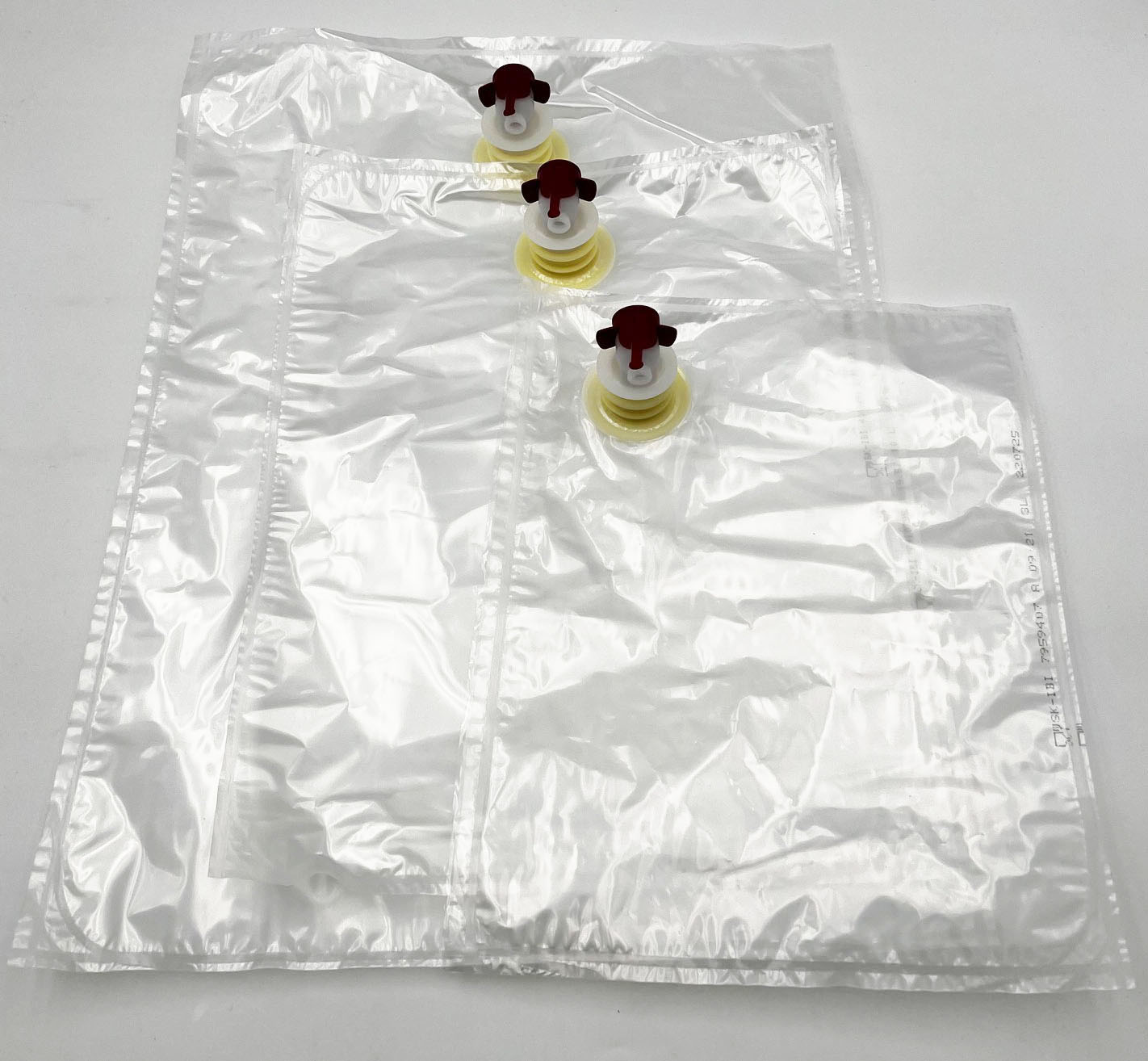 Bag in Box Beutel (Saft) | 10 Liter | transparent | Palette 4.200 Stk