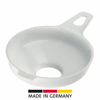 Einmachtrichter | weiß | für Weithalsgläser