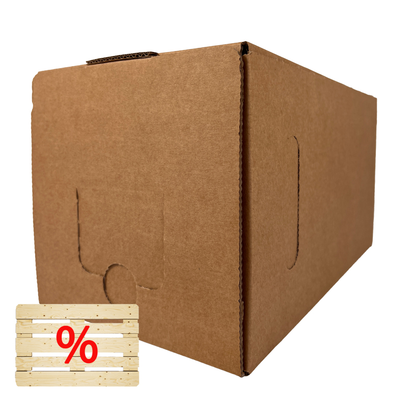 10l Bag in Box | KARTON | braun | Palette 400 Stk