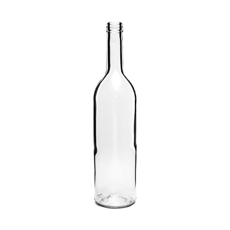 Weinflasche | 750ml | Bordeaux | weiß | Korkmündung | 18,5mm | OHNE Verschluss
