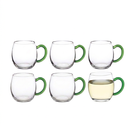 Weinseidel | GEEICHT | 0,25l | grüner Henkel