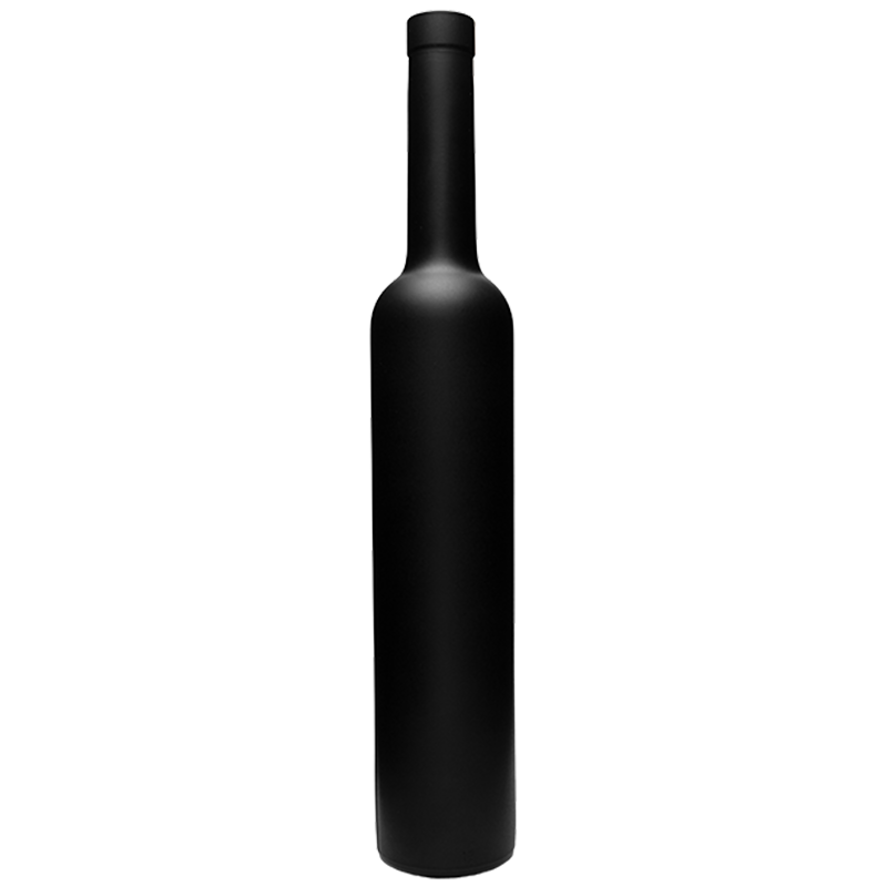 Bordeaux Futura | 500ml | Korkmündung | schwarz satiniert | OHNE VERSCHLUSS
