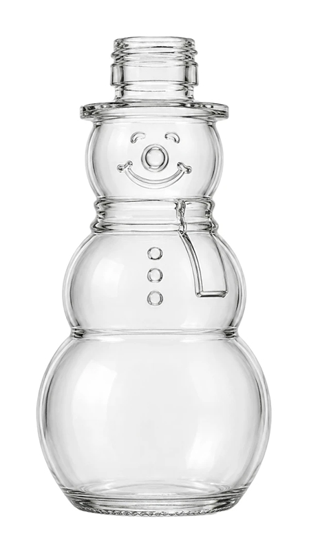 Schneemann | 200ml | weiß | Schraubverschluss | PP | 28mm | OHNE Verschluss