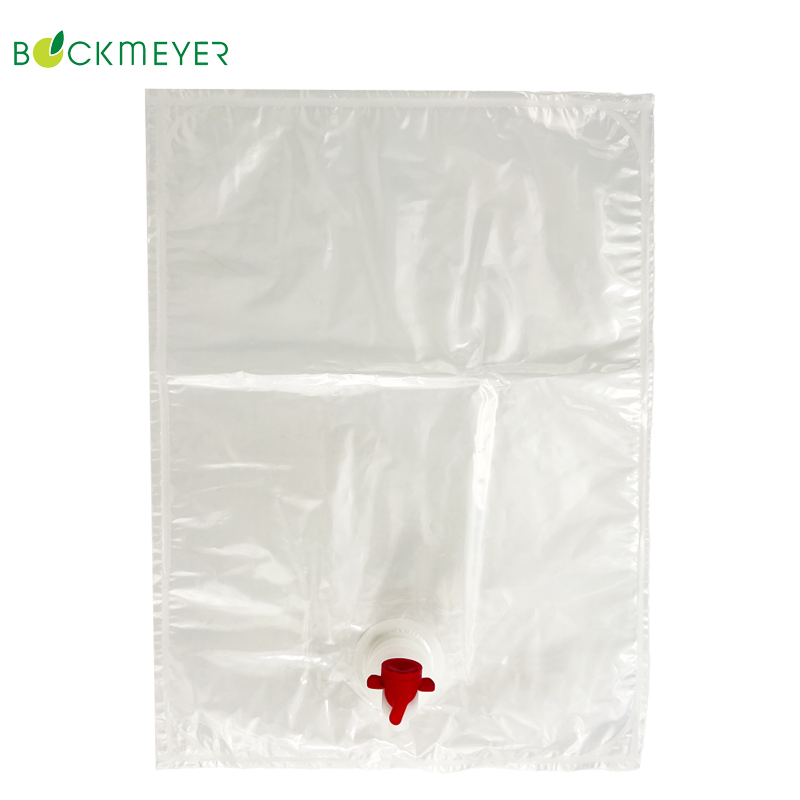  10l Bag in Box | BEUTEL | für Saft | BOCKMEYER | transparent | Auslauf mittig