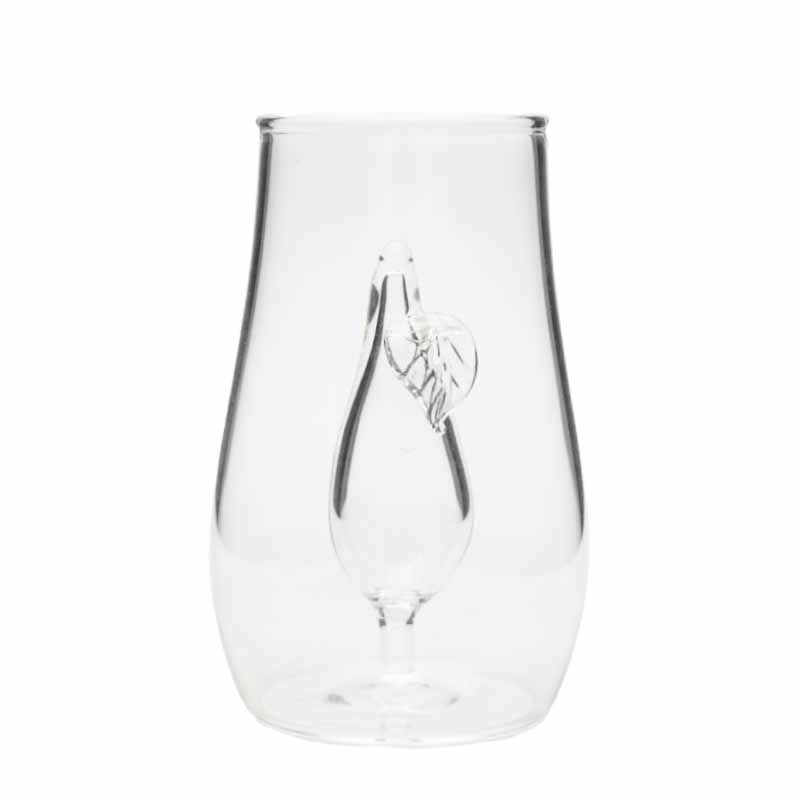 mundgeblasenes Schnapsglas | Zwetschge | konische Ausführung