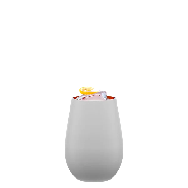 Trinkbecher | ELEMENTS | 465ml | weiß / bronze