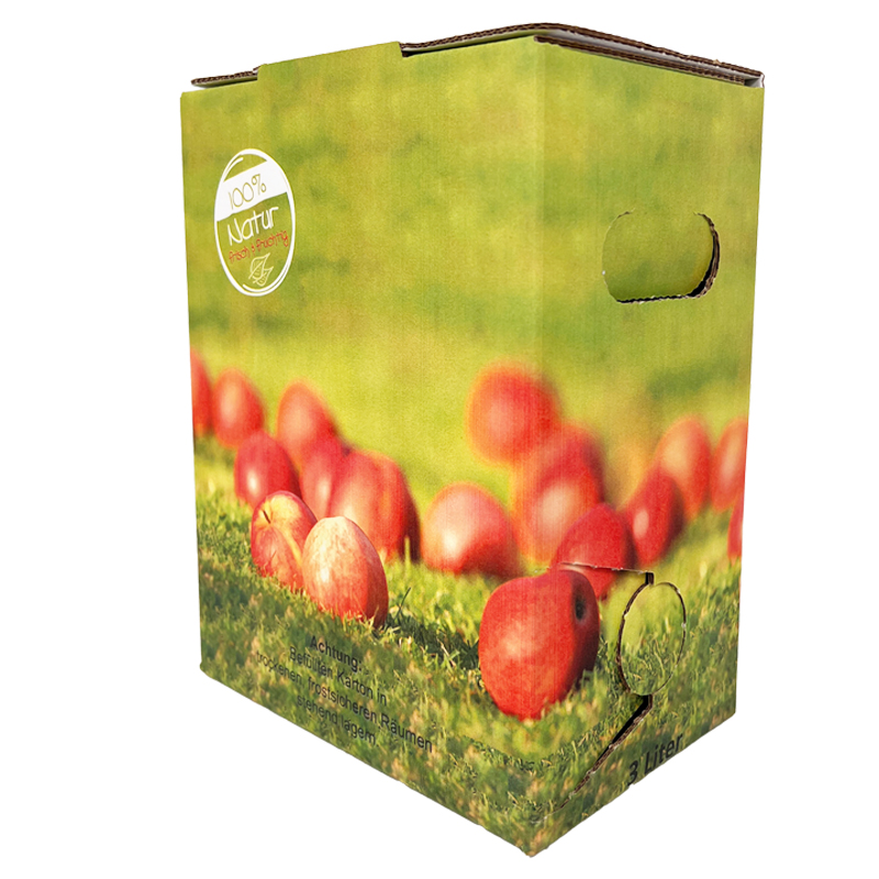 3l Bag in Box | KARTON | "Apfeldruck/Wiese