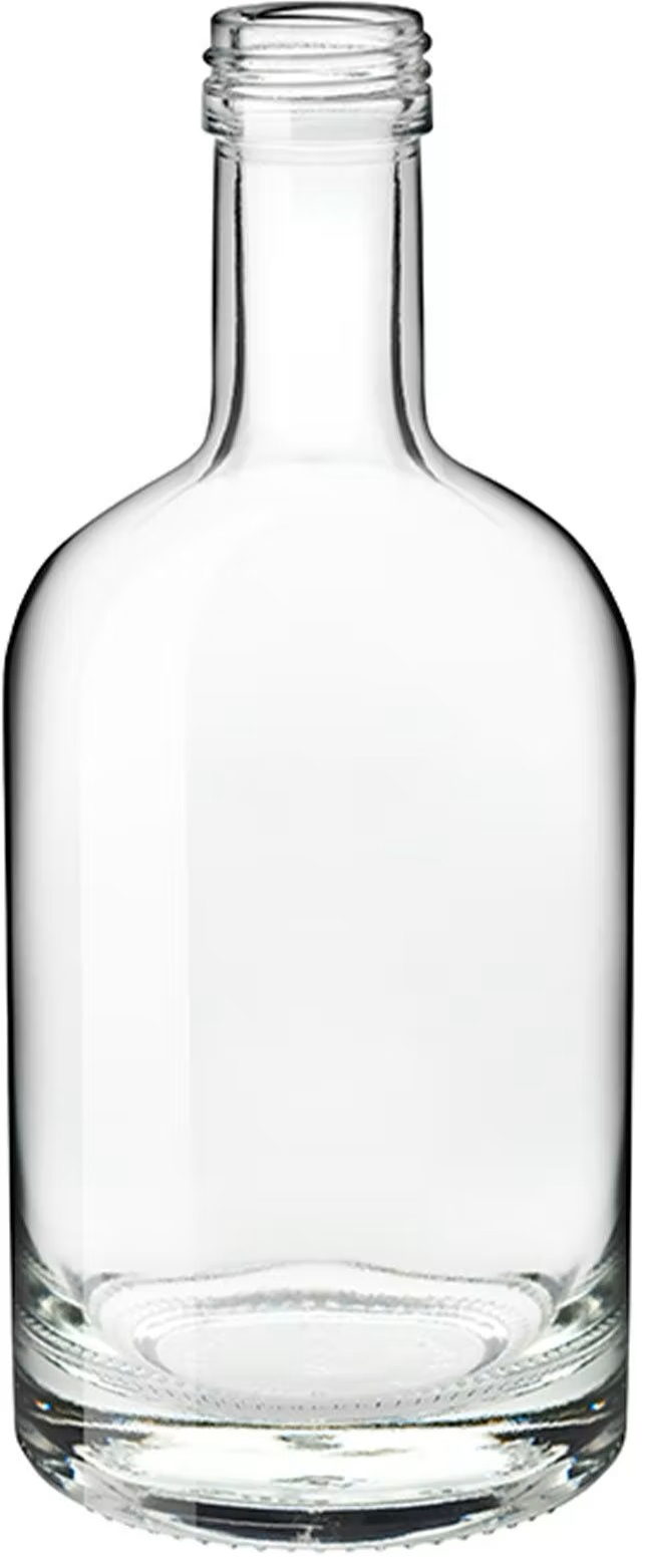 Nocturne, rund 0,1 Liter, weiß PP22 (OHNE VERSCHLUSS)
