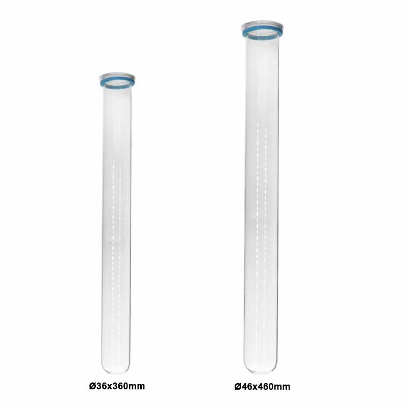 Spindelzylinder | Ø46x460mm | aus Glas