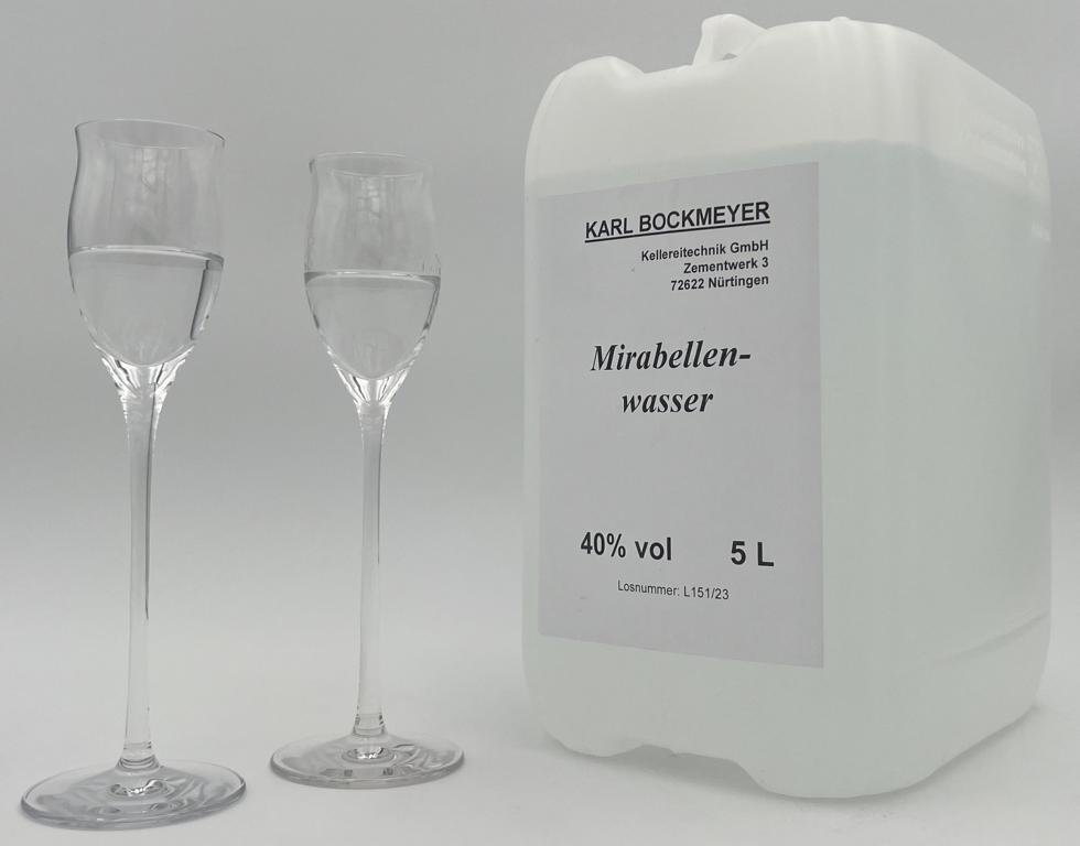 Mirabellenwasser 40 %vol 5 l