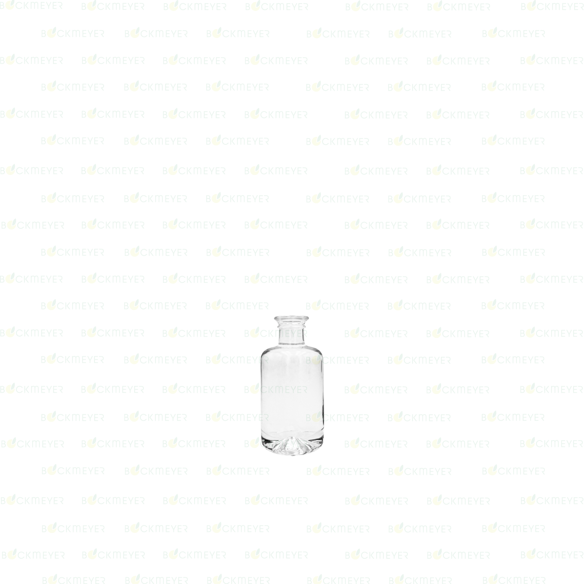 Apothekerflasche 0,1 Liter, weiß (OHNE VERSCHLUSS)