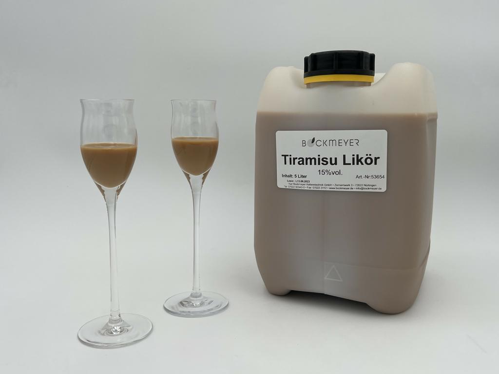 Tiramisu -Likör 15 %vol 5 l