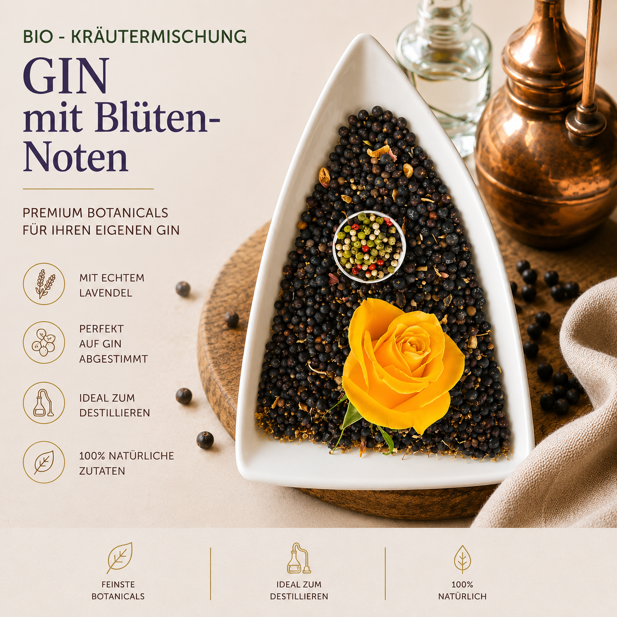1kg | Kräutermischung | Gin | BOCKMEYER | P3PP3R & RSE