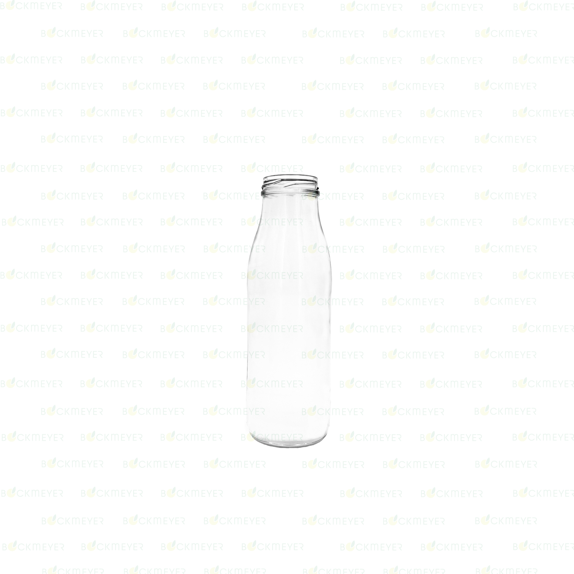 Fruchtsaftflasche Weithals 0,5 Liter, weiß (OHNE VERSCHLUSS)