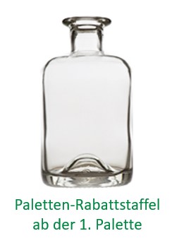 Apothekerflasche 0,2 Liter, weiß (OHNE VERSCHLUSS)