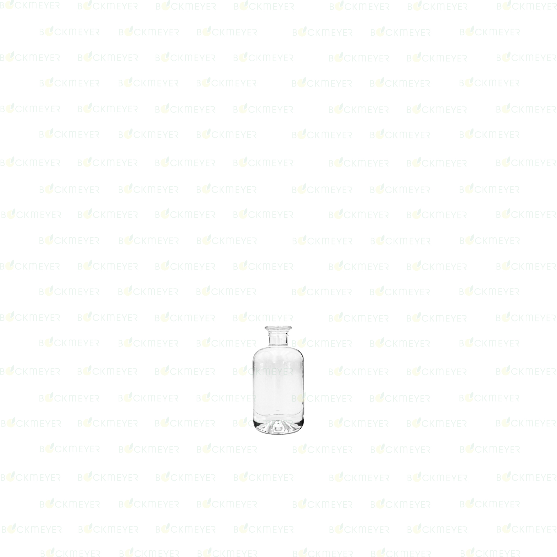 Apothekerflasche 0,04 Liter, weiß (OHNE VERSCHLUSS)