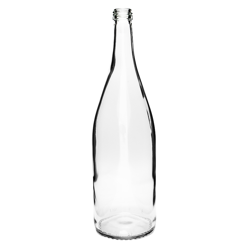 Weinschlegelflasche | 1,0l | PP28 Mündung | weiß | OHNE VERSCHLUSS