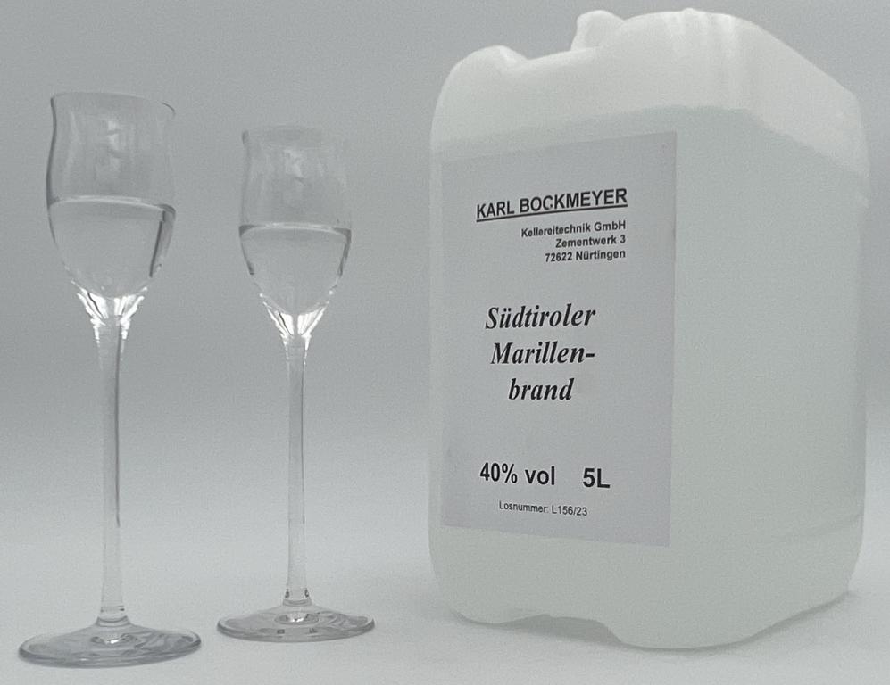 Südtiroler Marillenbrand40 %vol 5 l