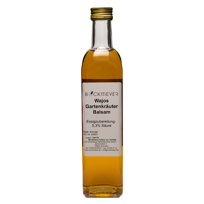 500ml Gartenkräuter Balsam 5,3% Säure