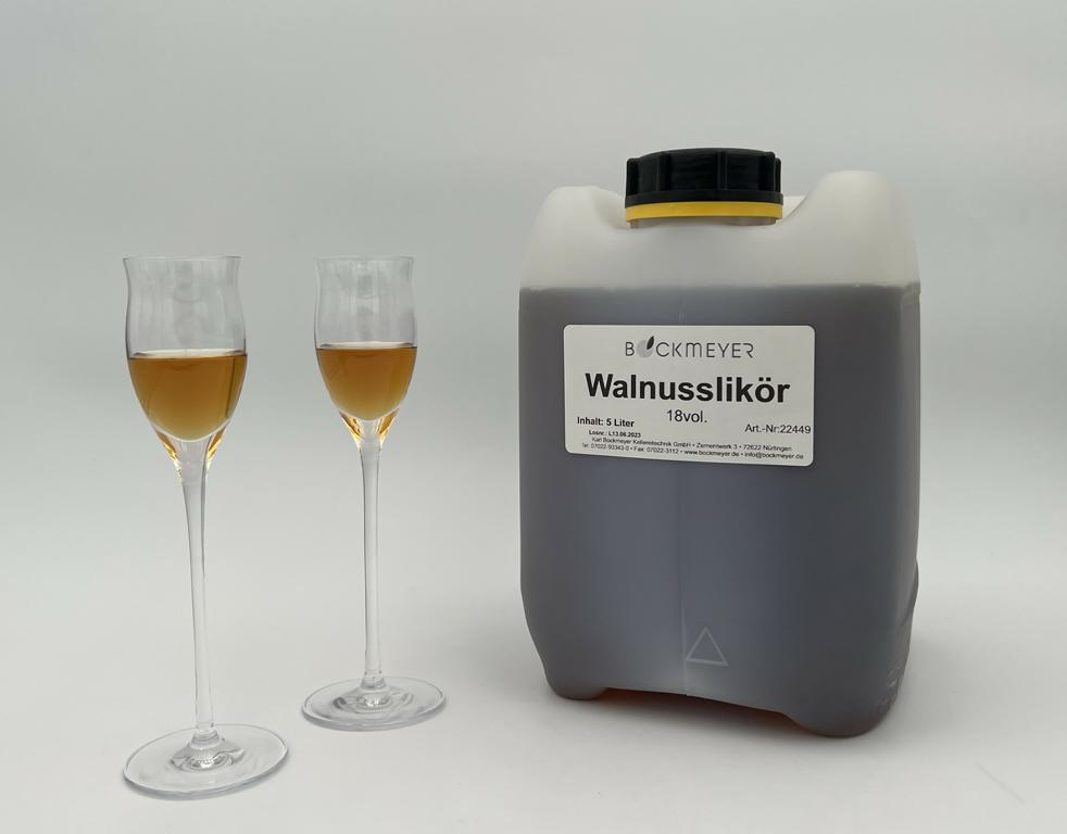 Walnuss Likör 18%vol., 5 l
