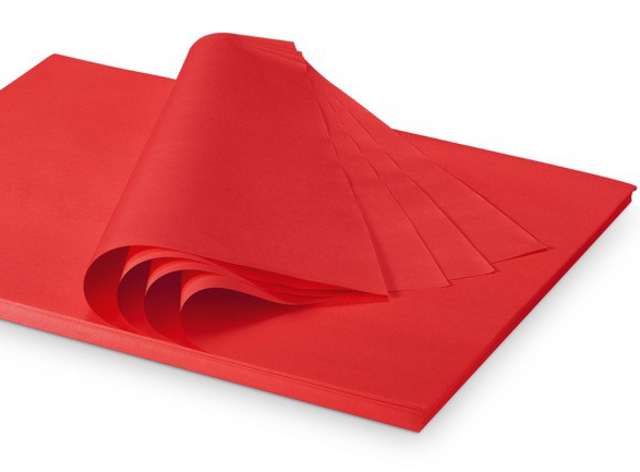 Seidenpapier 480 Blatt, ROT