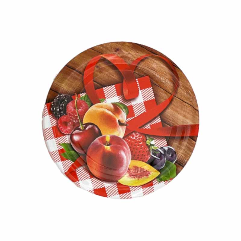 Twist-off Verschluss | 66mm | Herz Früchte NEU