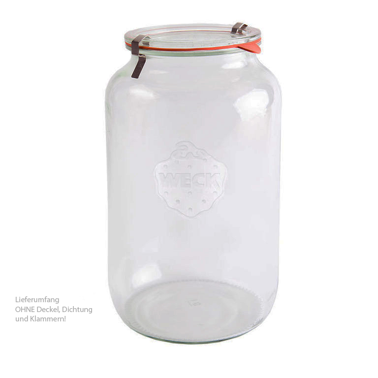 WECK Zylinderglas 3000 ml (OHNE VERSCHLUSS)