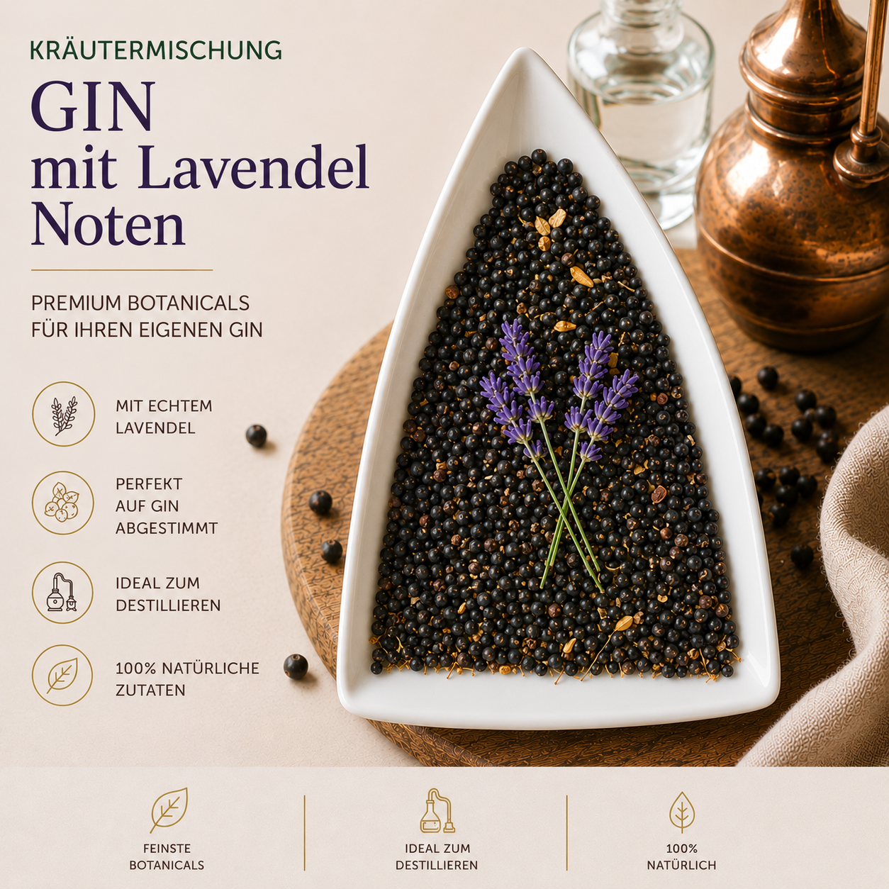 1kg | Kräutermischung | Gin | BOCKMEYER | "Standard"