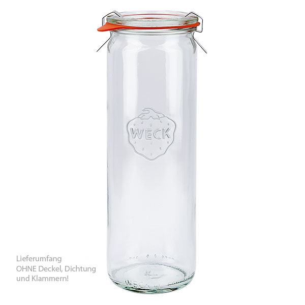 WECK Zylinderglas 600 ml (OHNE VERSCHLUSS)