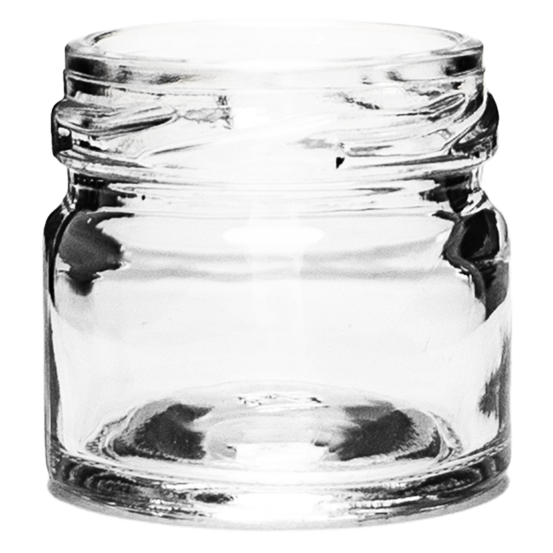 Weithalsglas | 30ml | rund | TO 43mm | OHNE VERSCHLUSS